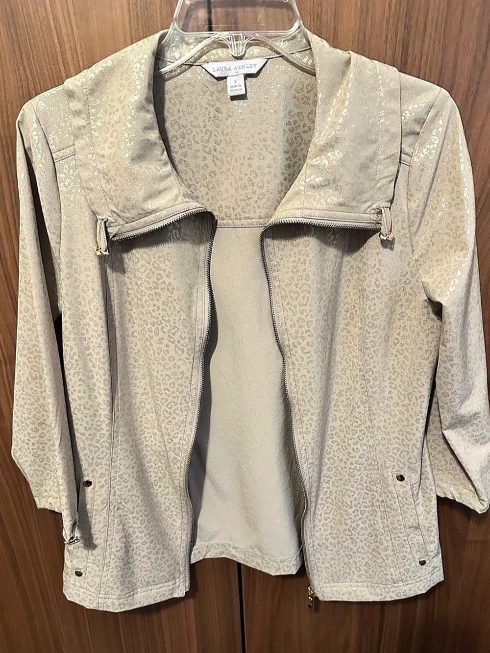 Laura Ashley Animal Print Jacket